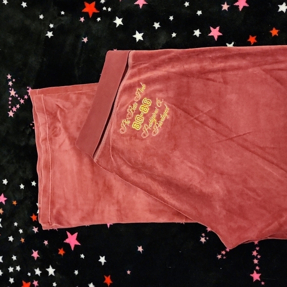 VICTORIAS SECRET'S PINK MEDIUM PHI BETA PINK PRESTIGIOUS & PRIVILEGED SWEATPANTS - Picture 8 of 17